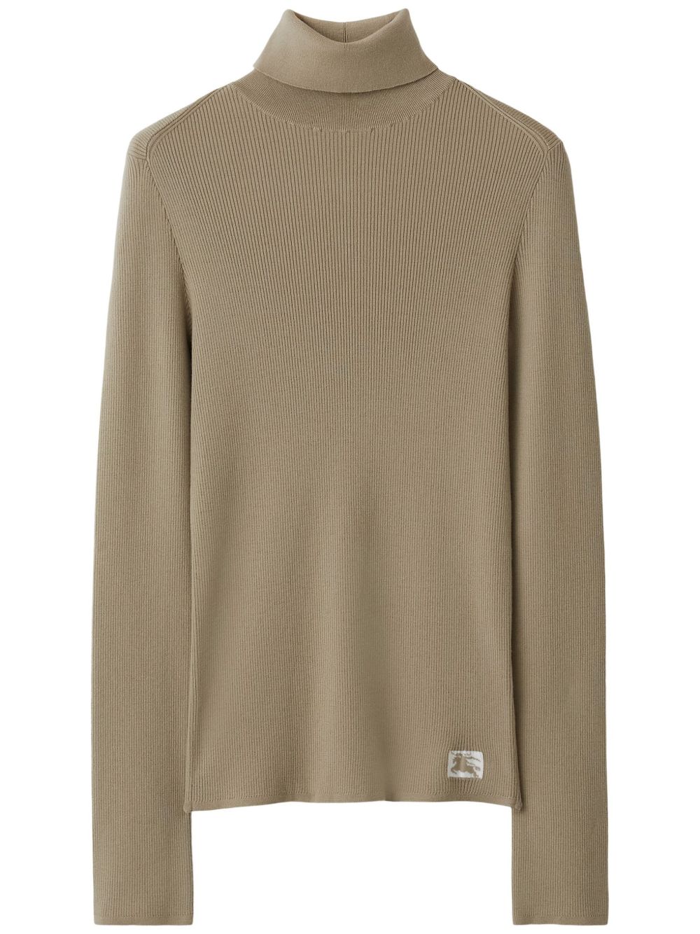 Burberry EKD 罗纹羊毛毛衣 - 中性色