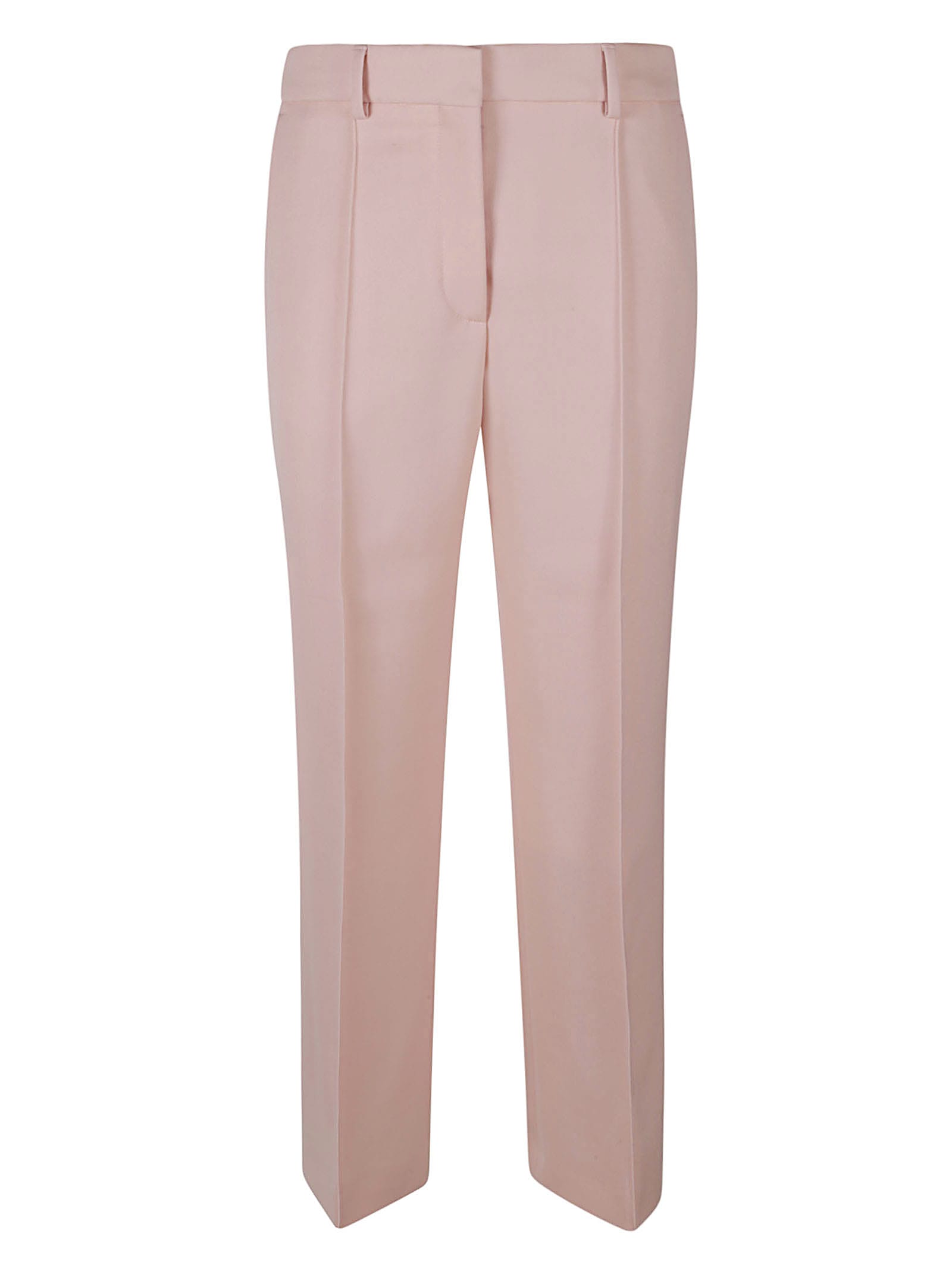 Lanvin Regular Fit Cropped Plain Trousers