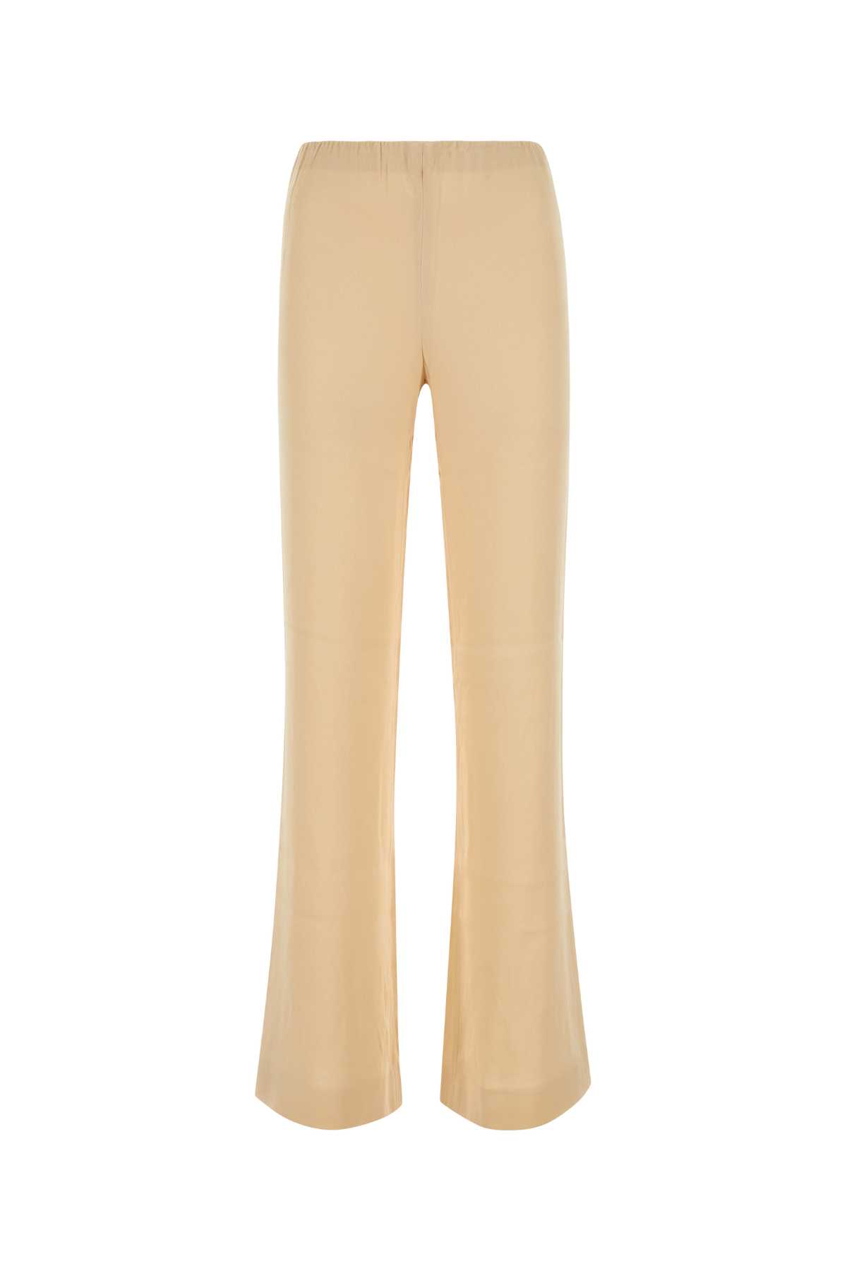 Ami Alexandre Mattiussi Skin Pink Satin Pant