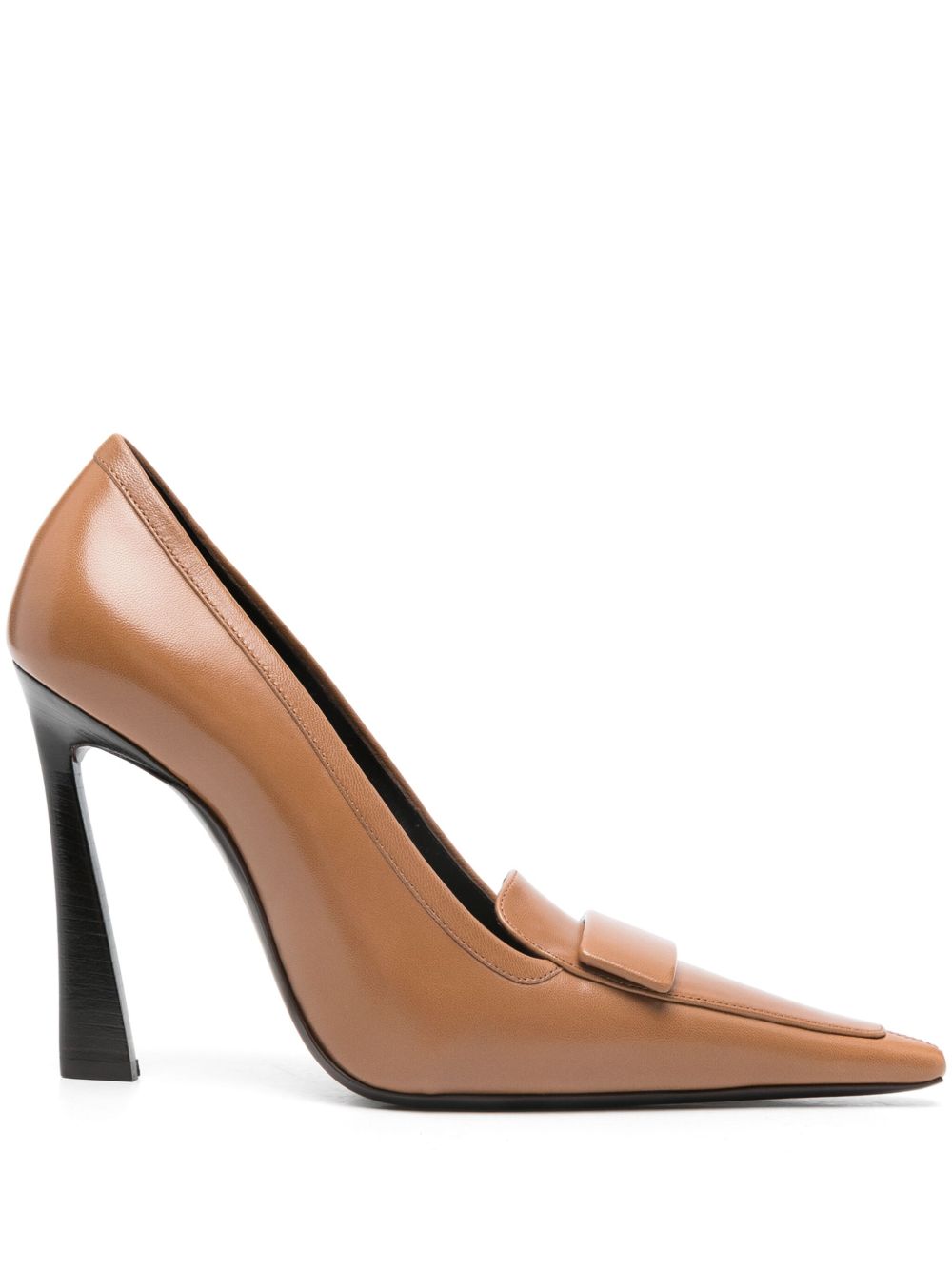 Saint Laurent D'Orsay 高跟鞋（11厘米） - 褐色