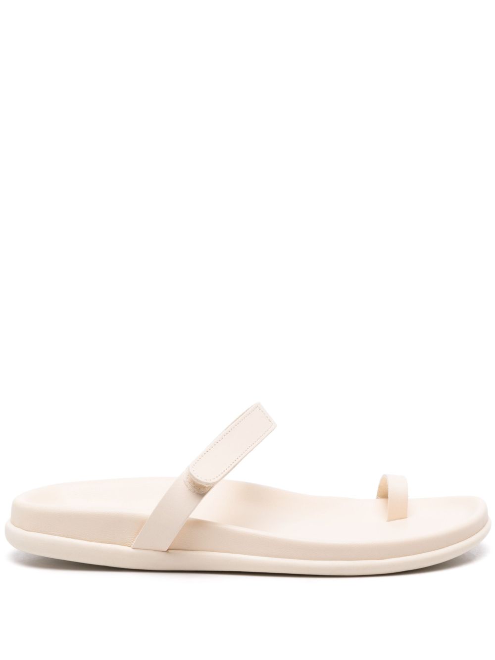 Ancient Greek Sandals Dokos 皮质拖鞋 - 中性色