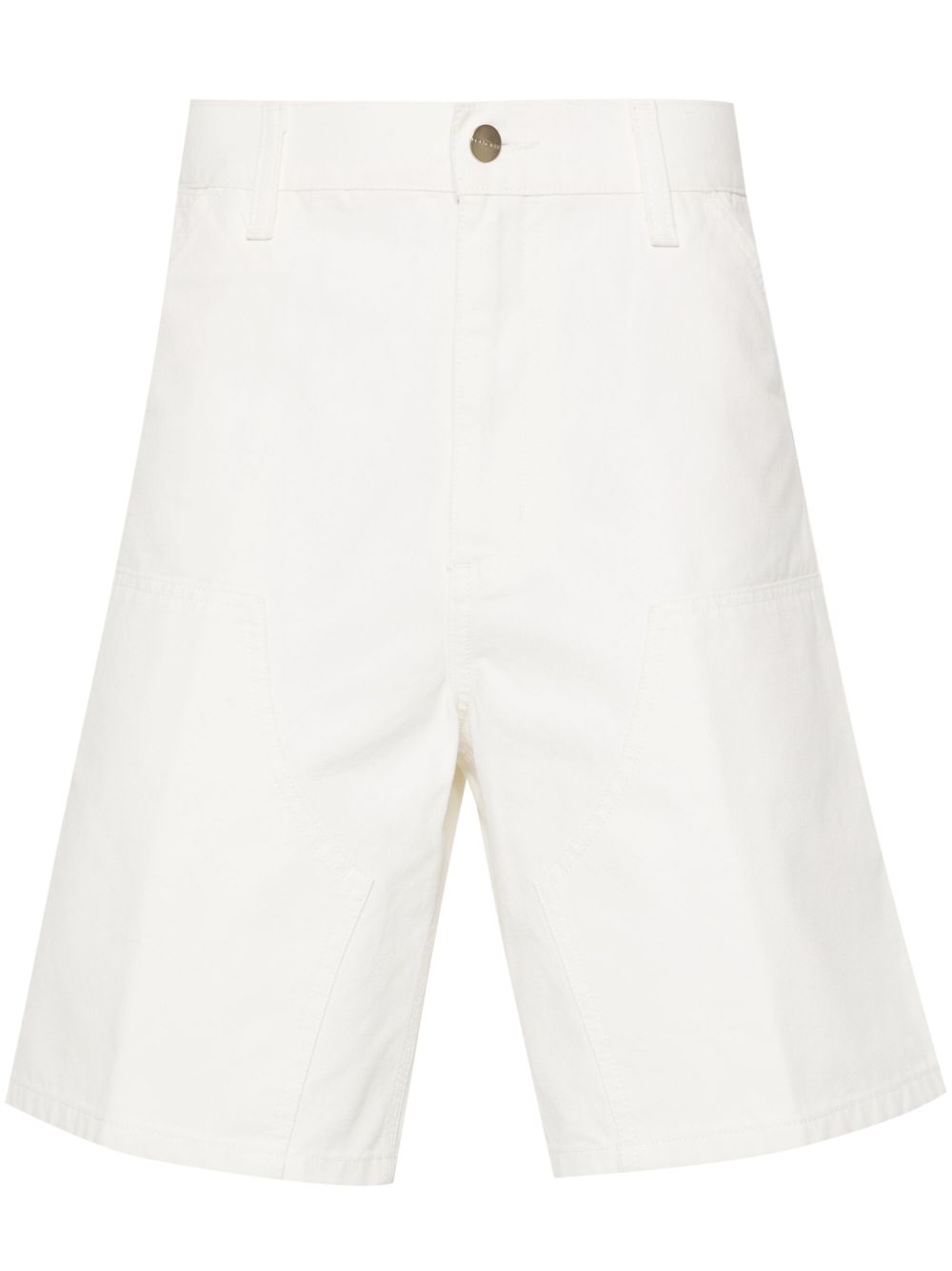 Carhartt WIP Double Knee 棉短裤 - 白色