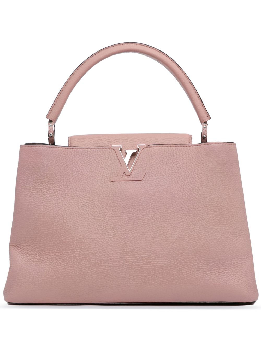 Louis Vuitton Pre-Owned Taurillon Capucines MM 斜挎包（2013年典藏款） - 粉色