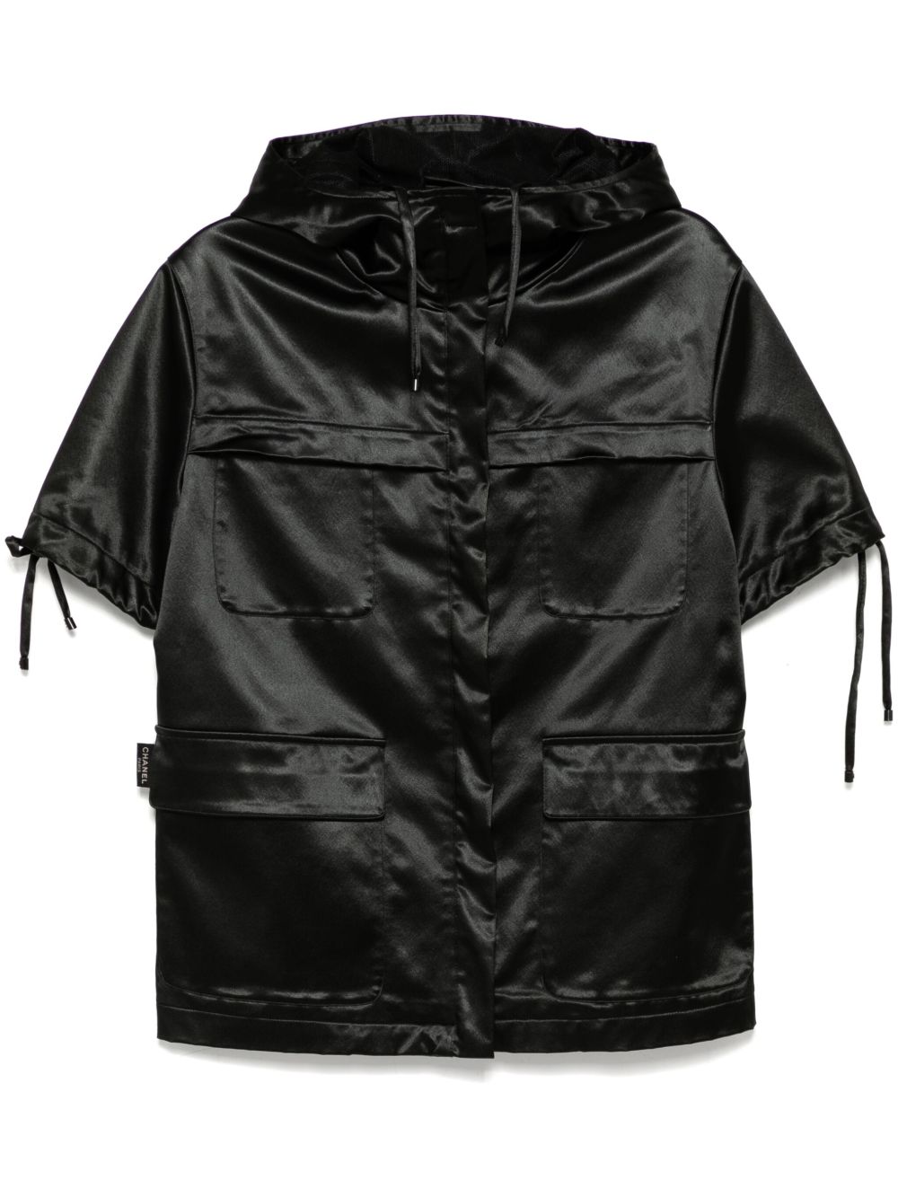 CHANEL Pre-Owned 连帽夹克（1999年典藏款） - 黑色