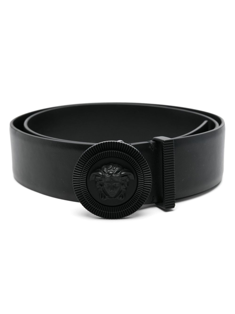 Versace Pre-Owned Medusa Biggie 腰带（典藏款） - 黑色