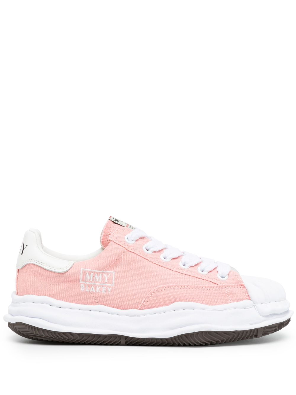 Maison MIHARA YASUHIRO Blakey OG Sole 低帮运动鞋 - 紫色