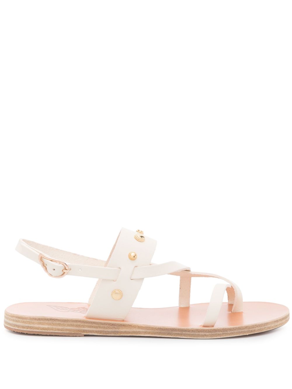 Ancient Greek Sandals Alethea Bee 皮质凉鞋 - 中性色