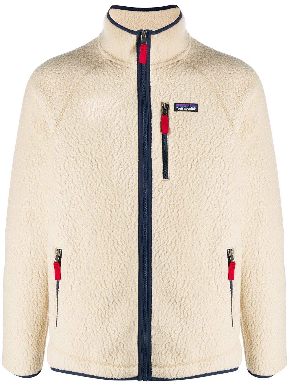 Patagonia Retro Pile logo贴花夹克 - 中性色