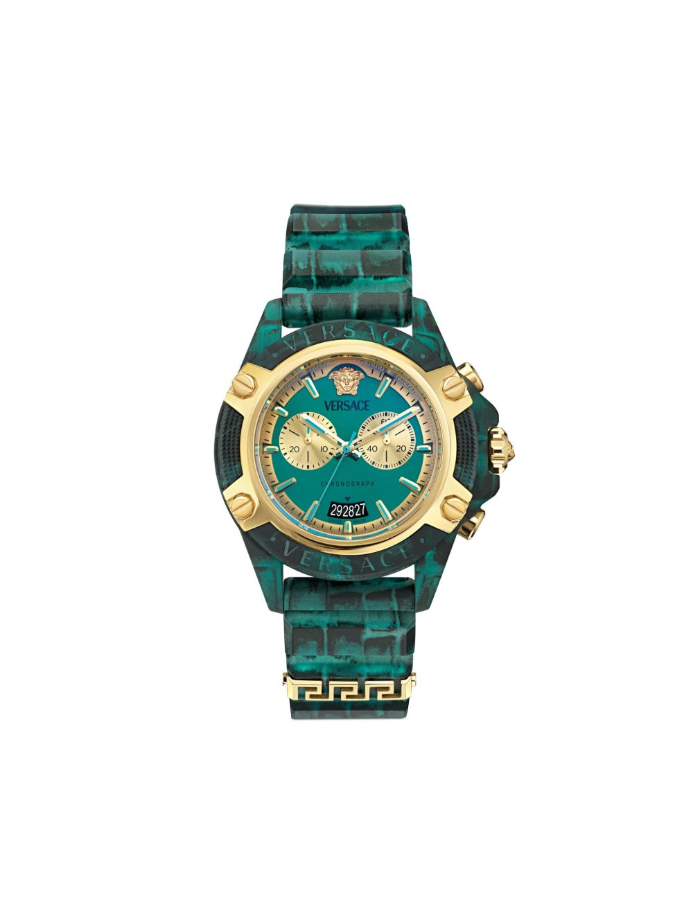 Versace Icon Active 44毫米腕表 - 绿色