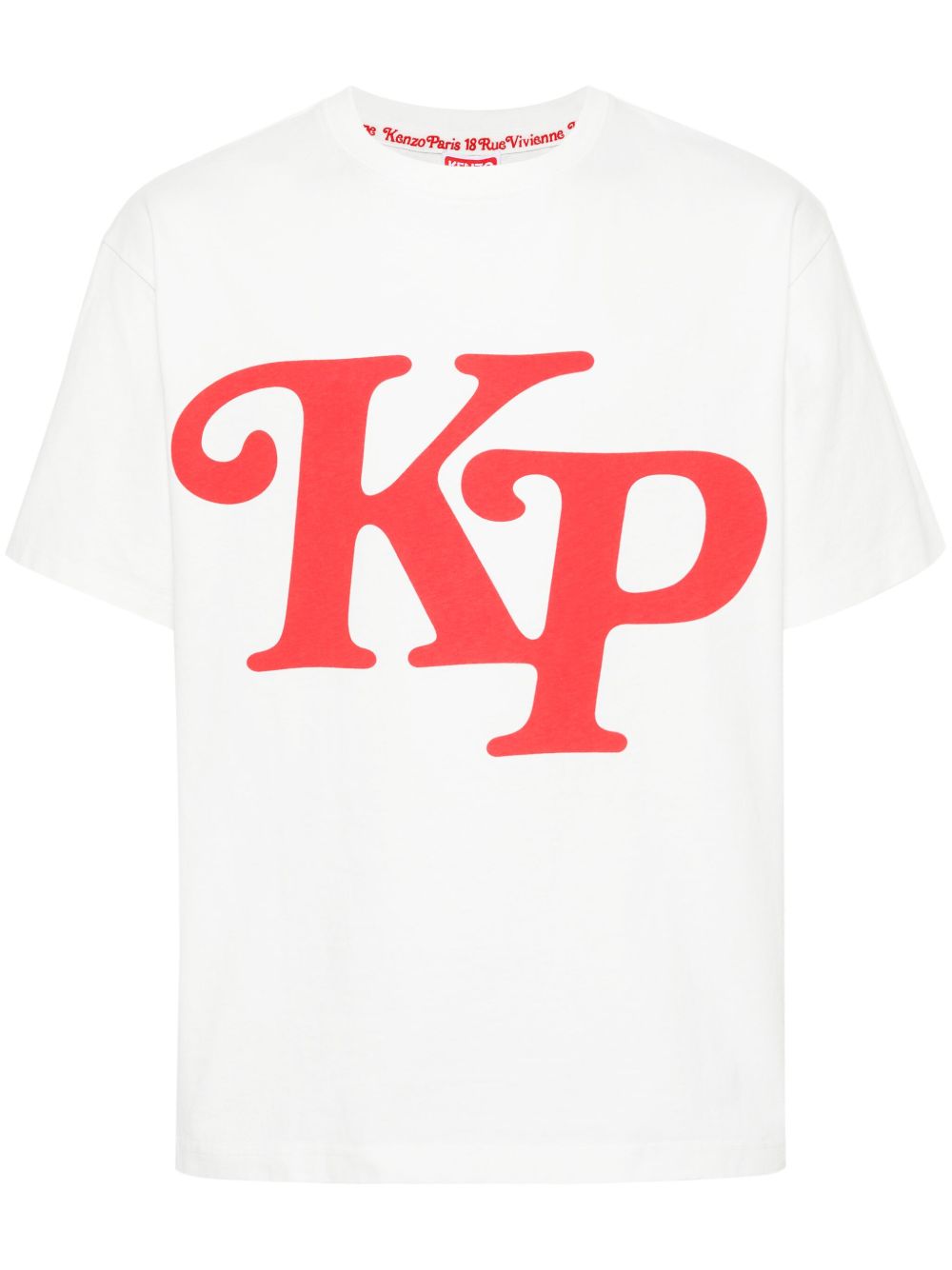 Kenzo x Verdy logo印花T恤 - 白色
