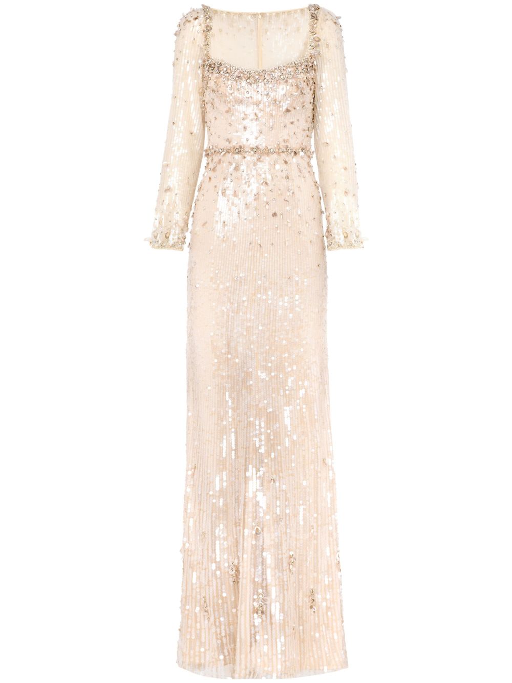 Jenny Packham Kestra 连衣裙 - 中性色