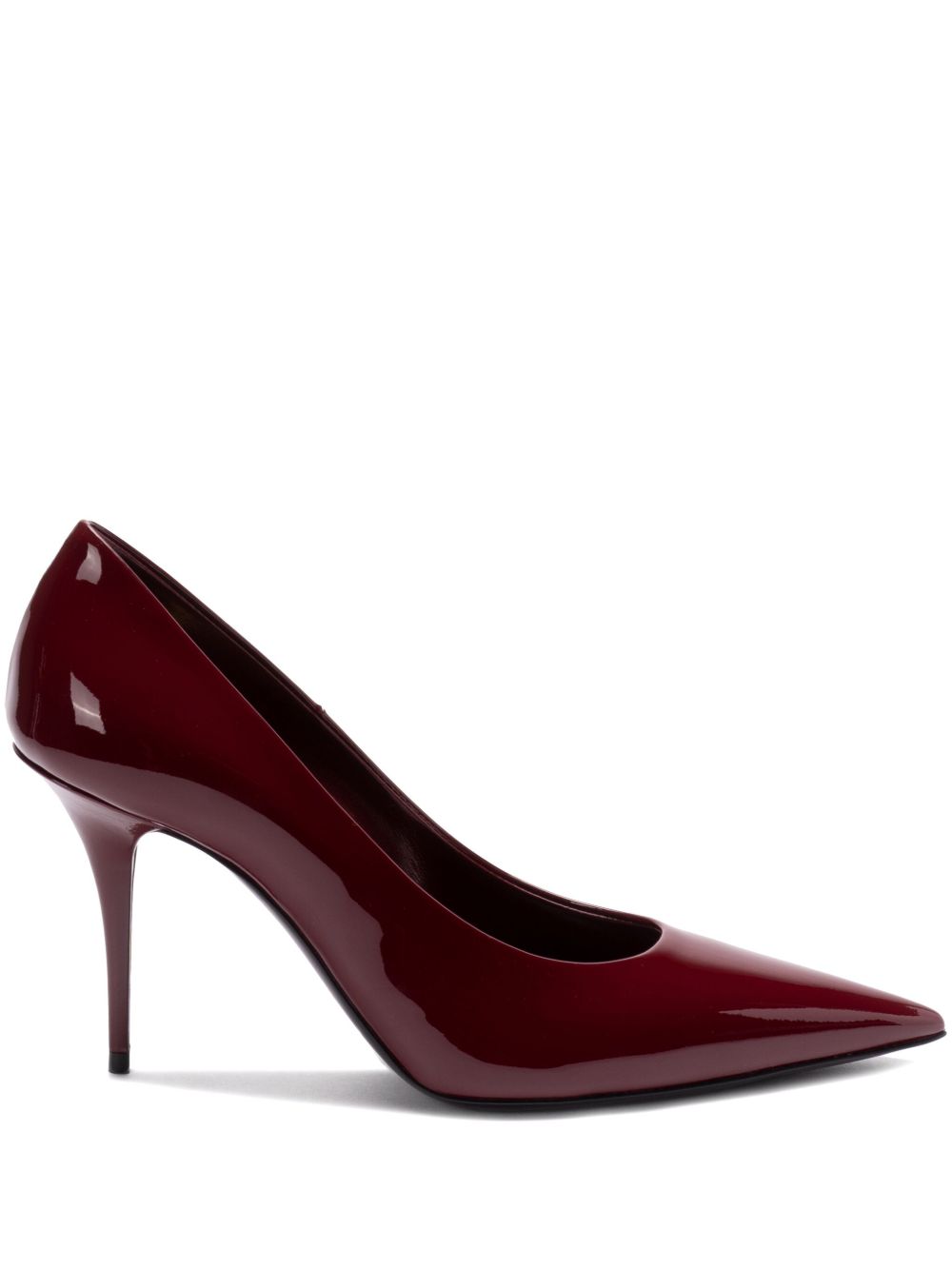 Saint Laurent Norma 高跟鞋（9厘米） - 红色