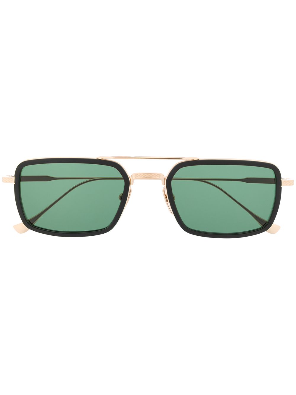 Dita Eyewear 有色镜片方框太阳眼镜 - 黑色