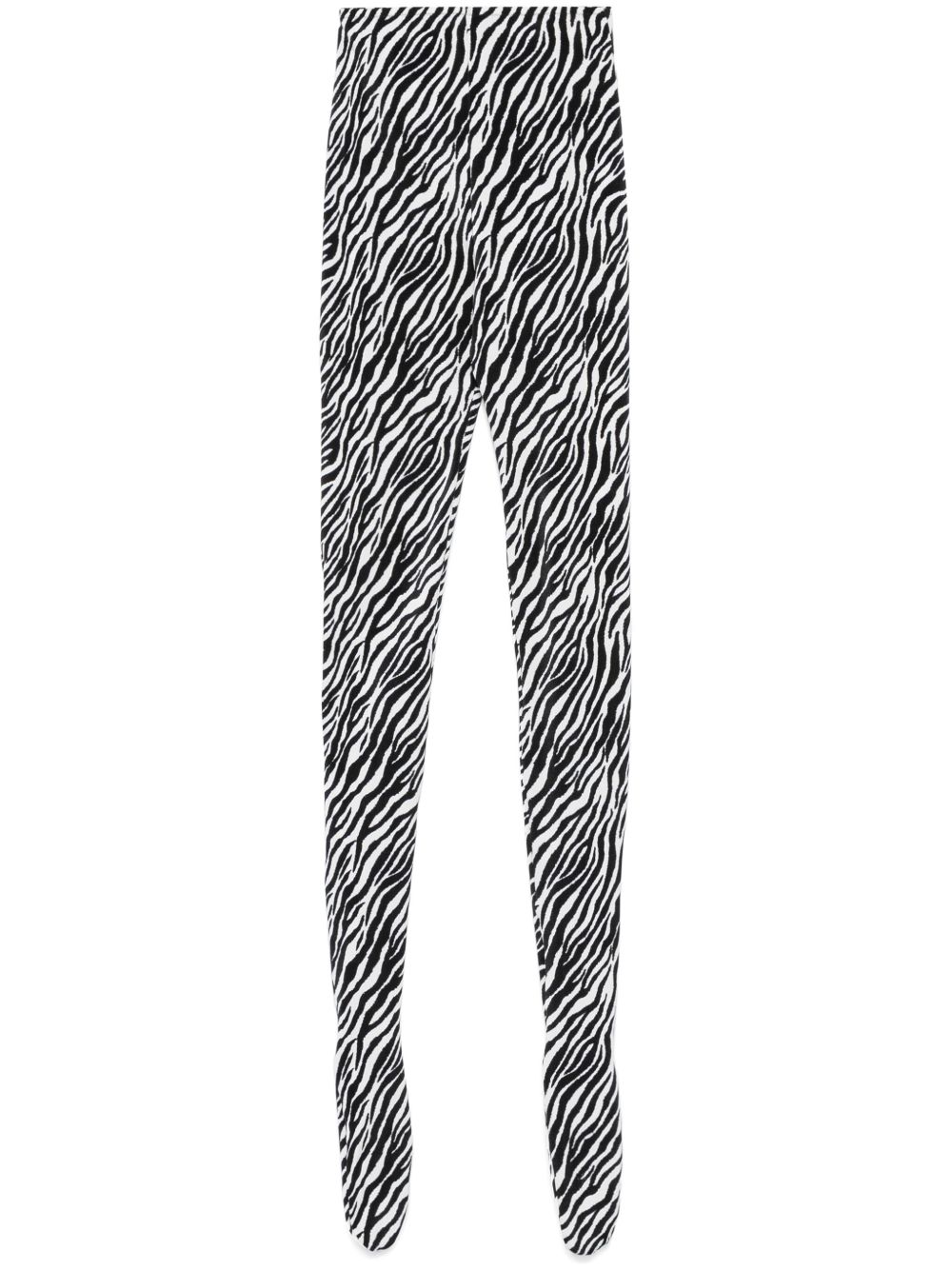 Oséree Animalier 打底裤 - 黑色