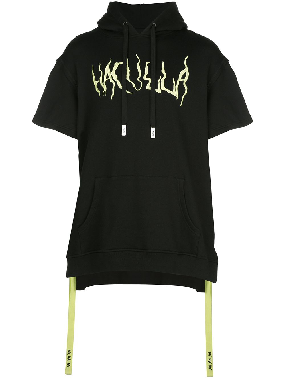 Haculla Masked Pins 短袖连帽衫 - 黑色