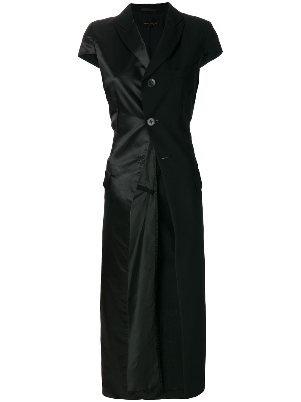 Comme Des Garçons Pre-Owned 古着短袖外套 - 黑色