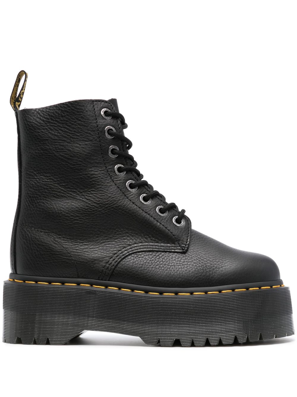 Dr. Martens 1460 系列 Pascal Max 皮质短靴 - 黑色