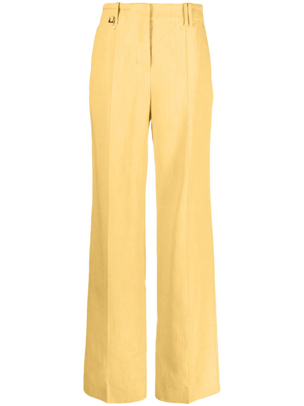 Jacquemus Le Pantalon Cordao 喇叭长裤 - 黄色