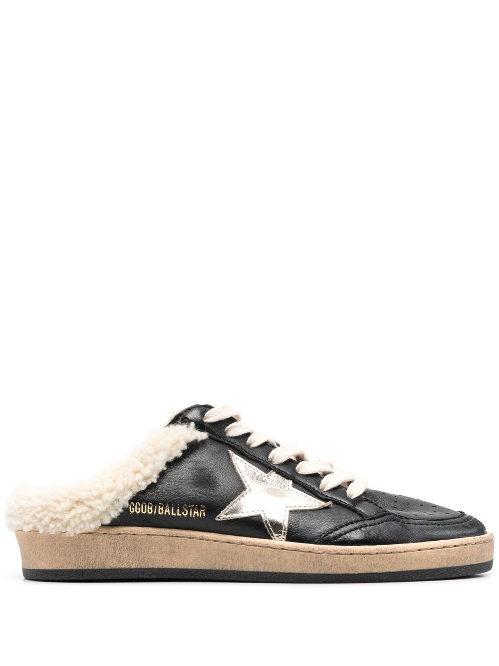 Golden Goose Ball Star Sabot 运动鞋 - 黑色