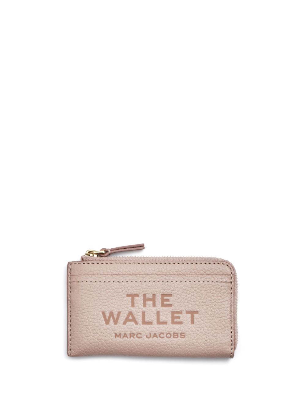Marc Jacobs The Leather 顶置拉链钱包 - 粉色