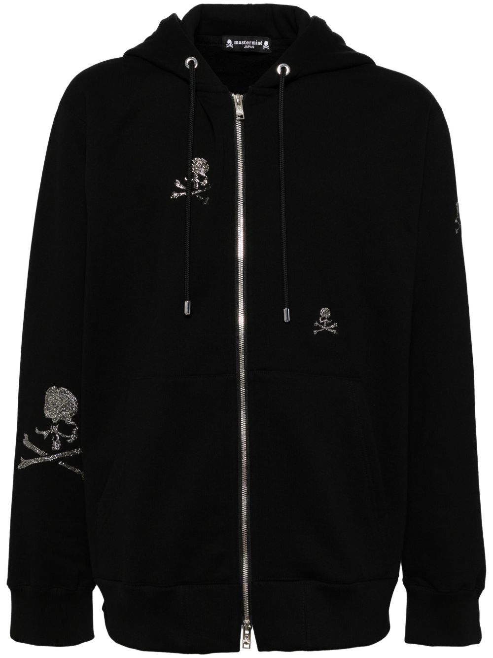 Mastermind Japan 晶饰连帽夹克 - 黑色