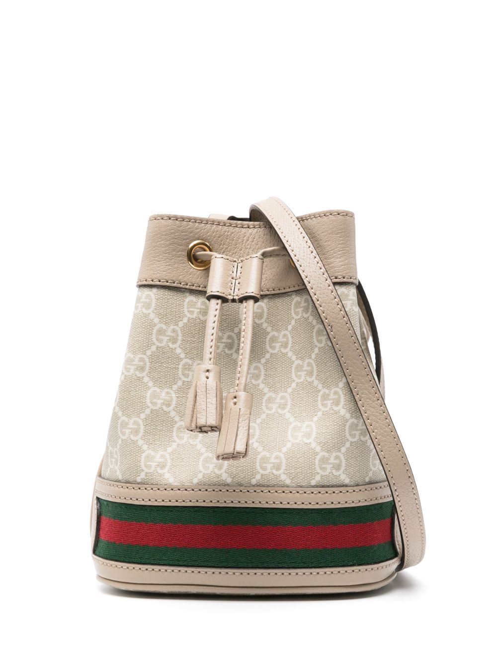 Gucci Ophidia 小号水桶包 - 中性色