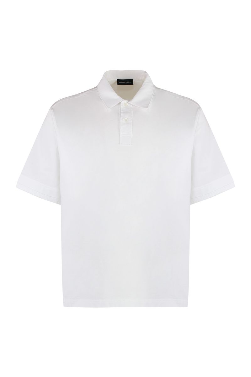 Roberto Collina 短袖棉质Polo衫