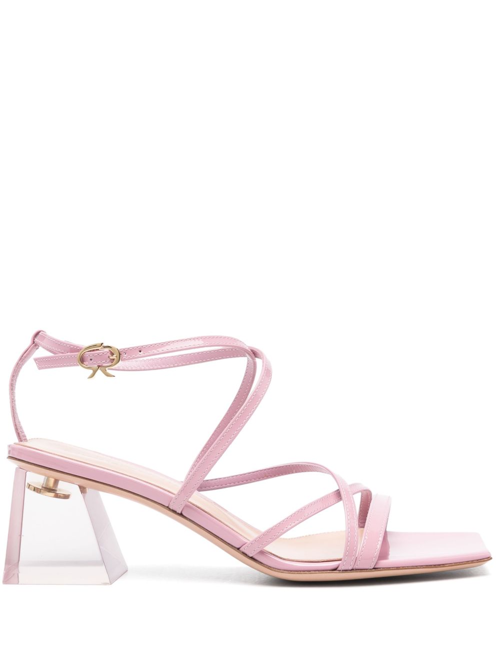 Gianvito Rossi Plever 中跟凉鞋（6厘米） - 粉色