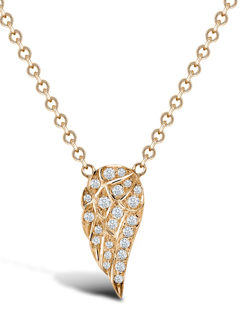 Pragnell Tiara 18K玫瑰金切面钻石吊坠 - 粉色