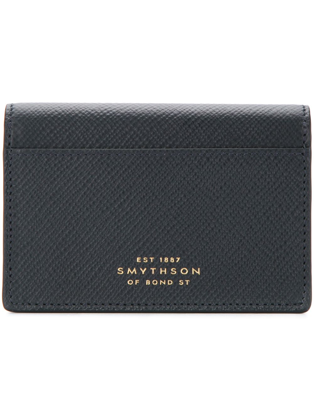 Smythson 摁扣钱包 - 黑色