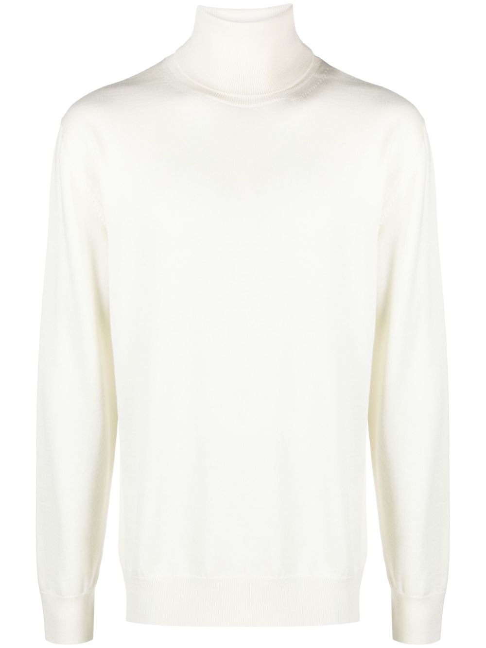 Jil Sander 高领羊毛毛衣 - 中性色