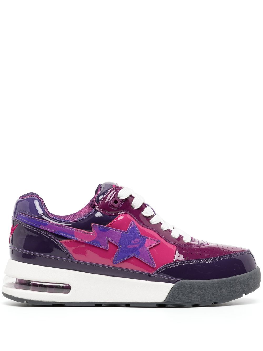 A BATHING APE® BAPE STA ROAD 低帮运动鞋 - 紫色