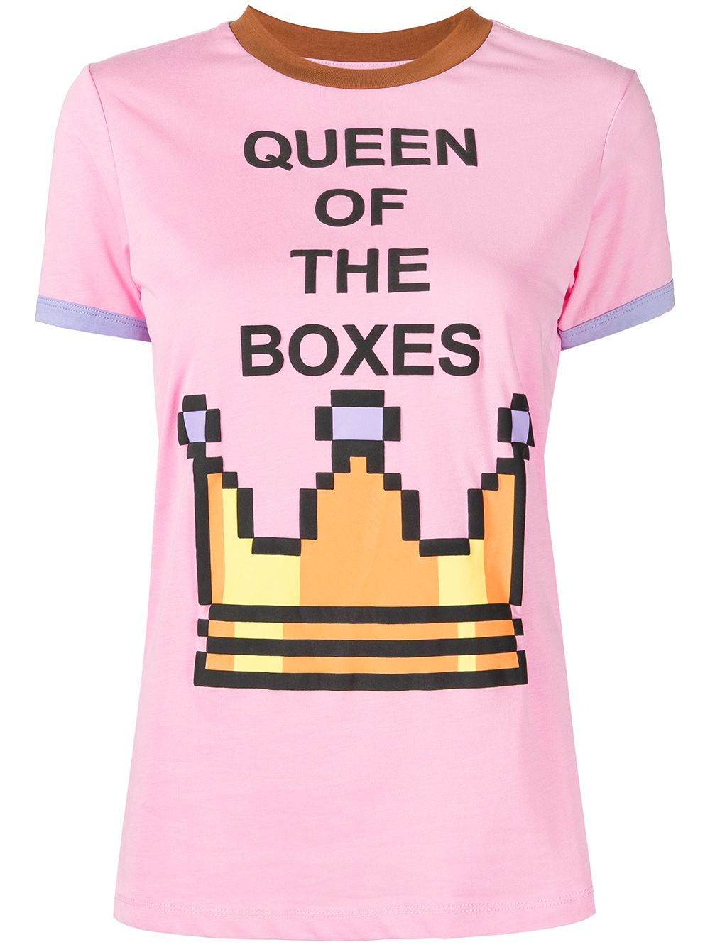 Natasha Zinko Queen of the Boxes T恤 - 粉色