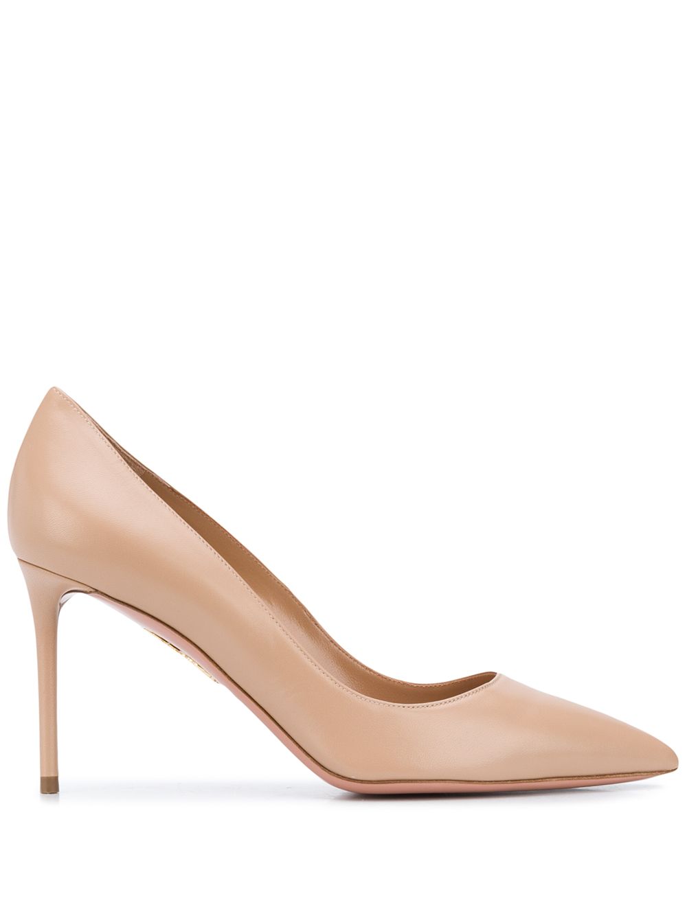 Aquazzura Purist 尖头高跟鞋 - 中性色