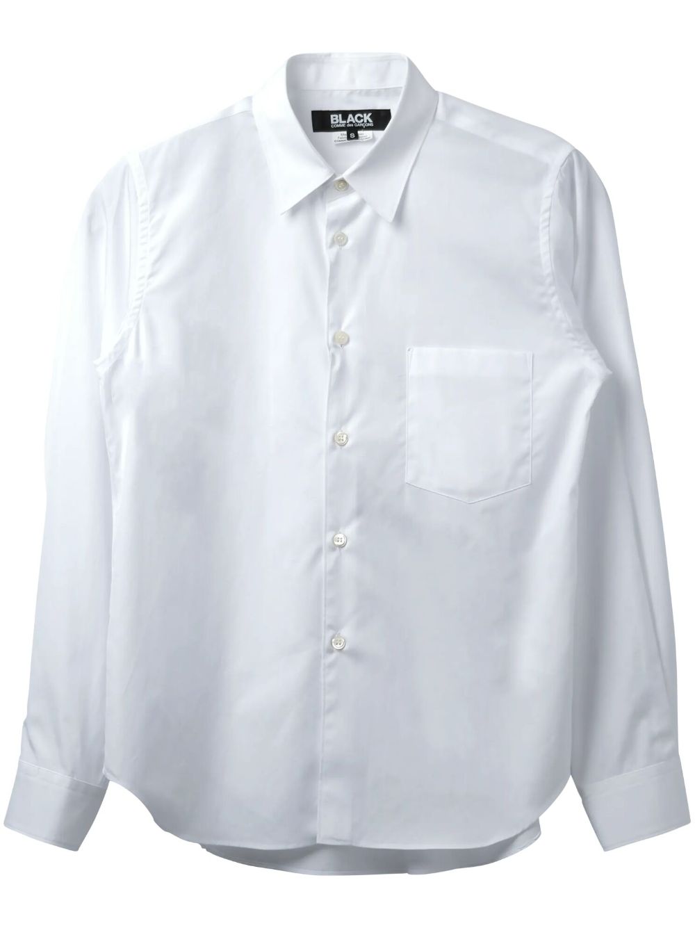 Comme Des Garçons Comme Des Garçons 府绸衬衫 - 白色