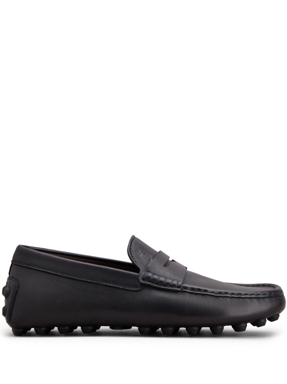Tod's Gommino 皮质经典乐福鞋 - 黑色