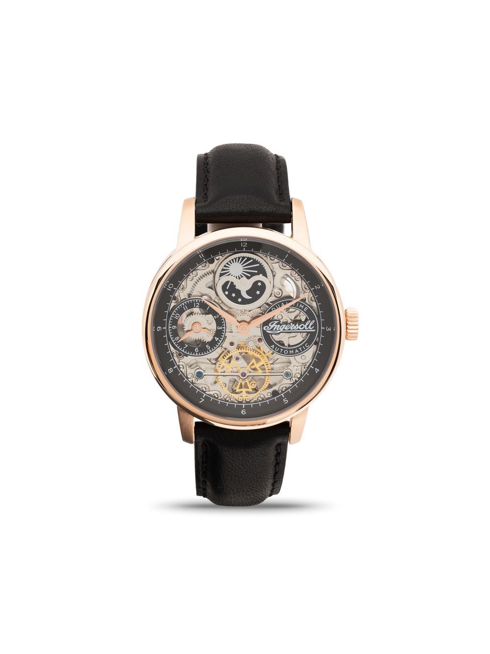 Ingersoll Watches The Jazz 自动机芯42毫米腕表 - 黑色