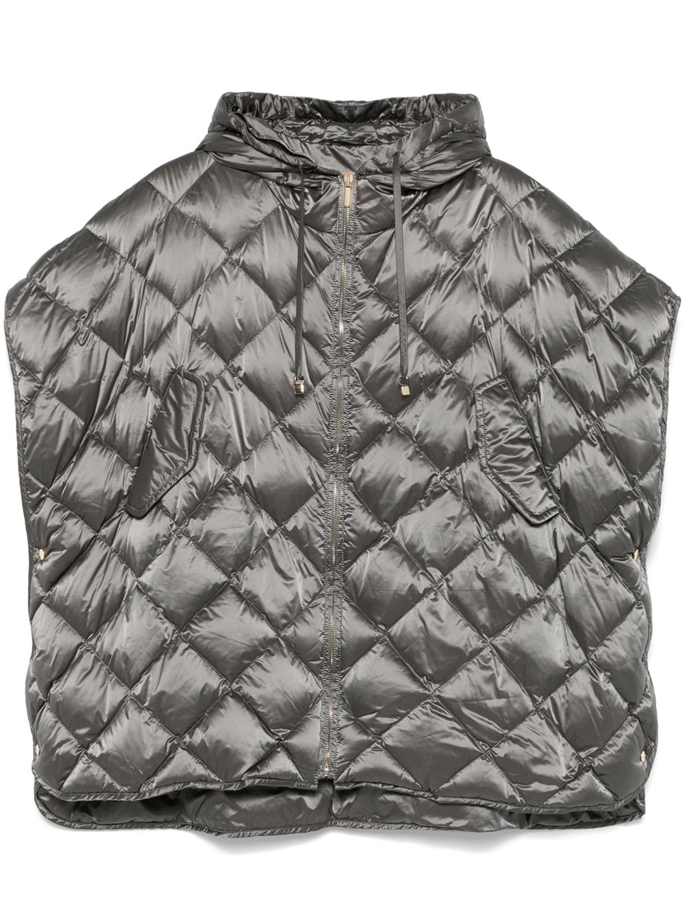 Max Mara Treman 斗篷 - 灰色