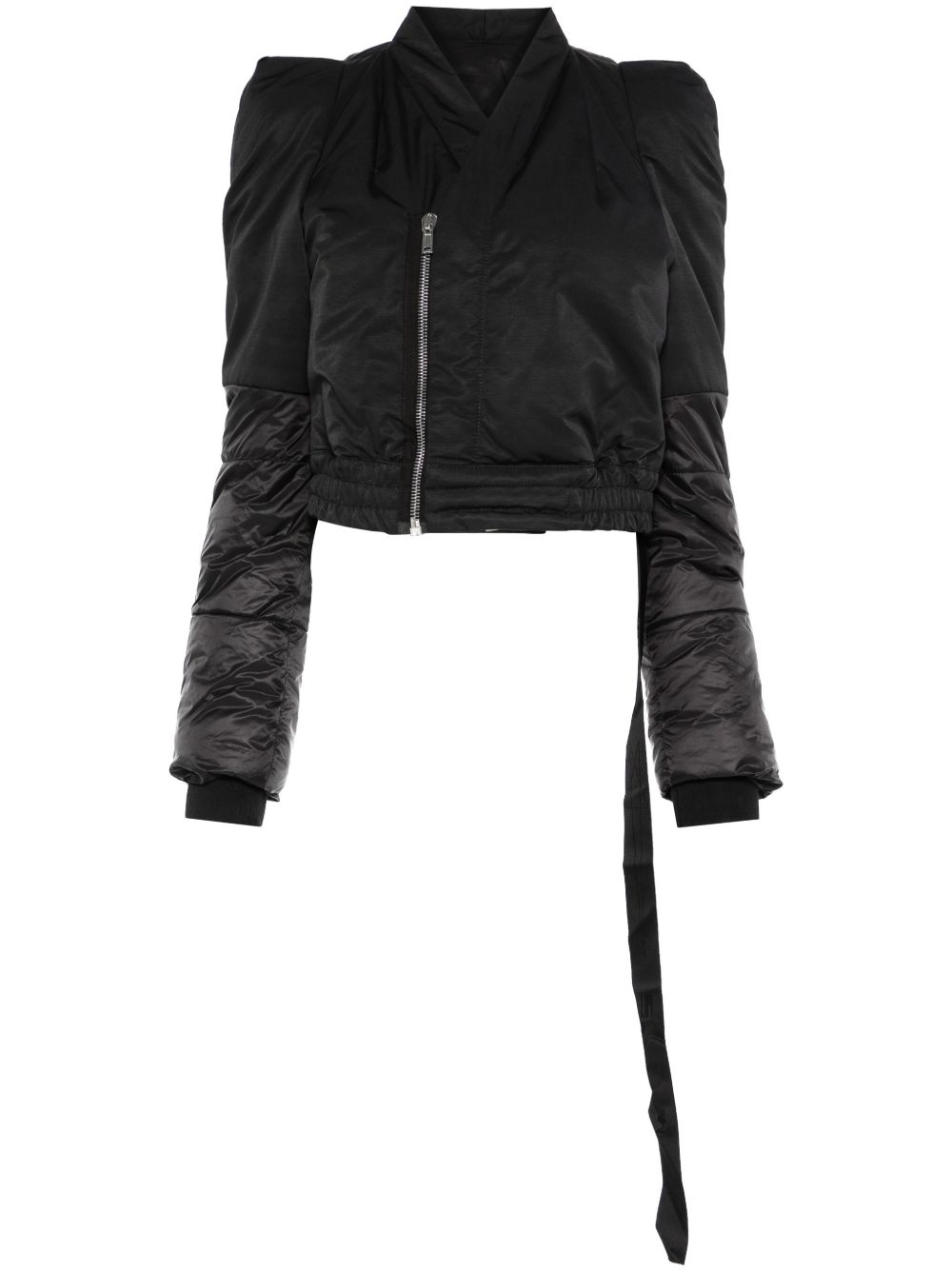 Rick Owens DRKSHDW Metro 飞行员夹克 - 黑色