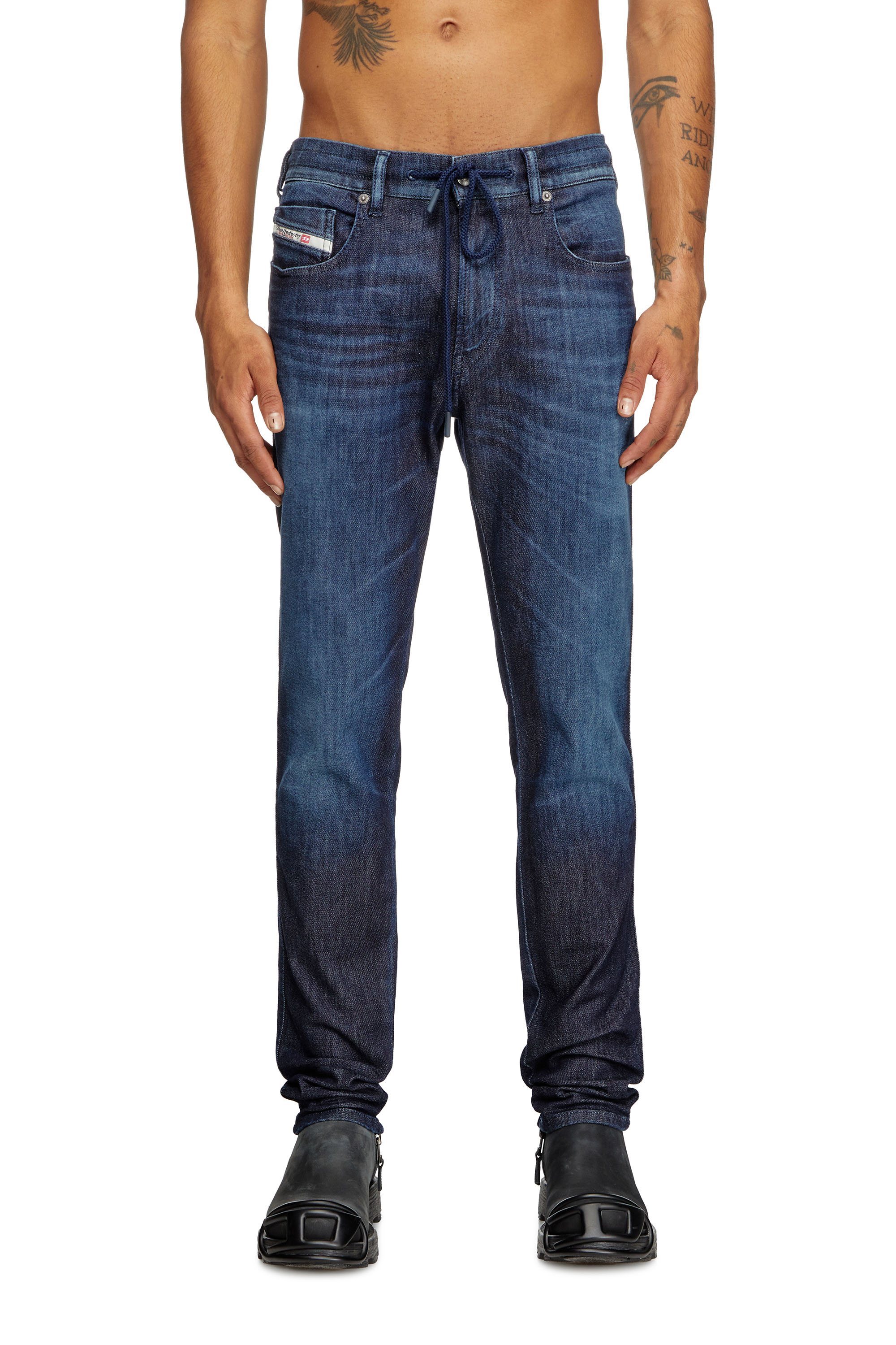 Diesel - Slim 2060 D-Strukt Joggjeans - Jeans - Man - Blue