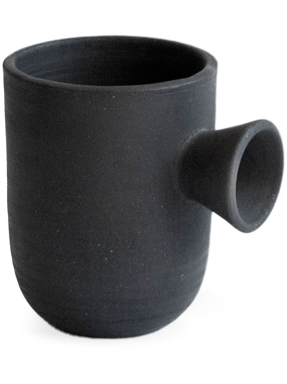 Origin Made Charred Cup 陶瓷花瓶（13厘米） - 黑色