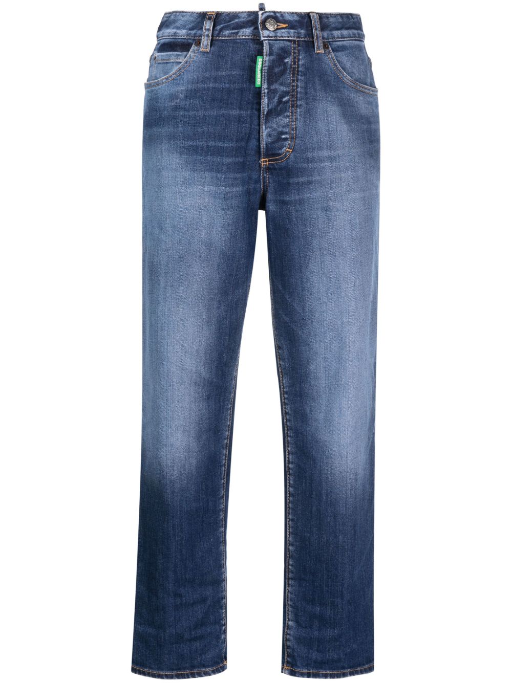 DSQUARED2 One Life 露踝牛仔裤 - 蓝色