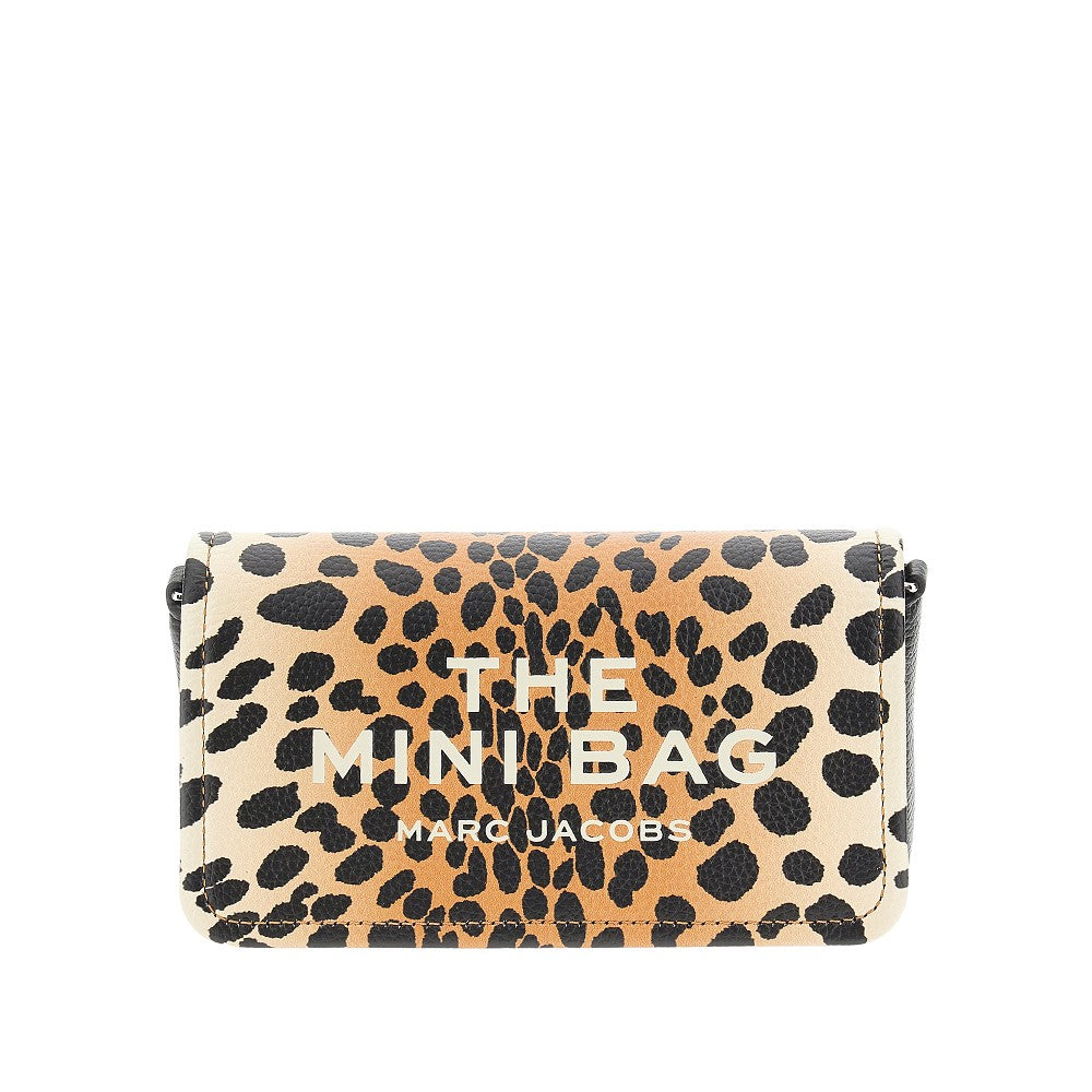 MARC JACOBS Cheetah print leather 'The Mini Bag' Woman