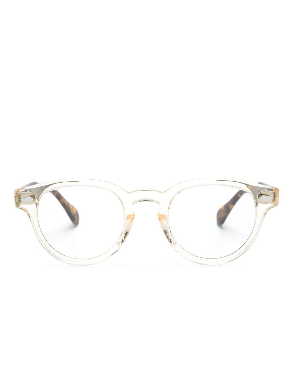 Moscot Maydela 圆框眼镜 - 黄色