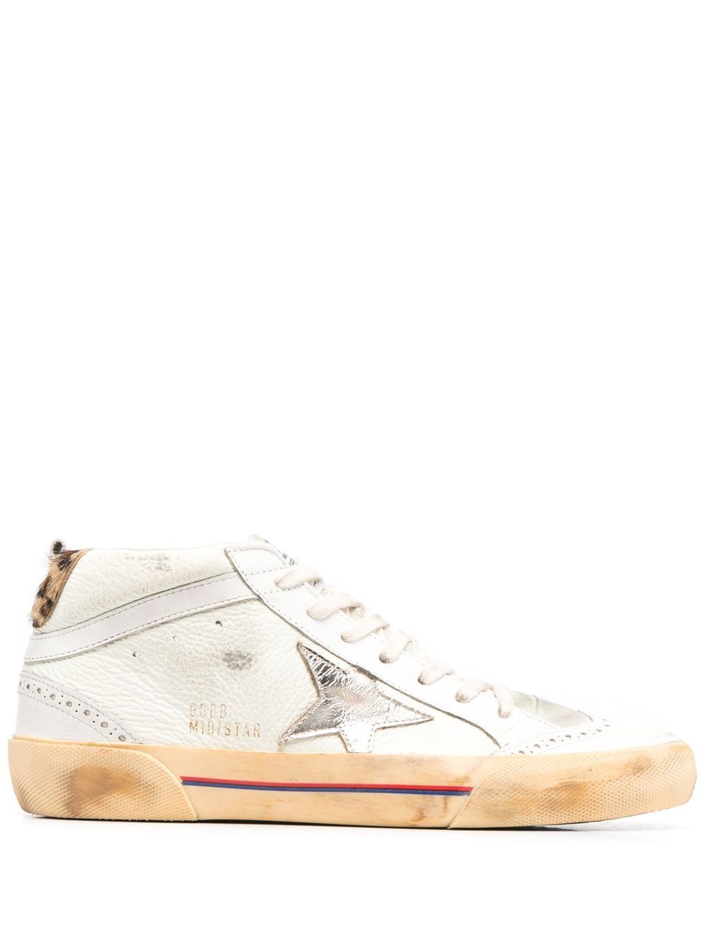 Golden Goose Mid Star 高帮运动鞋 - 中性色
