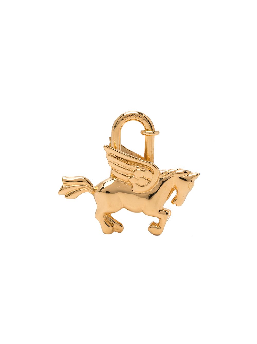 Hermès Pre-Owned Pegasus 图案 Cadena 挂锁（1993年典藏款） - 金色