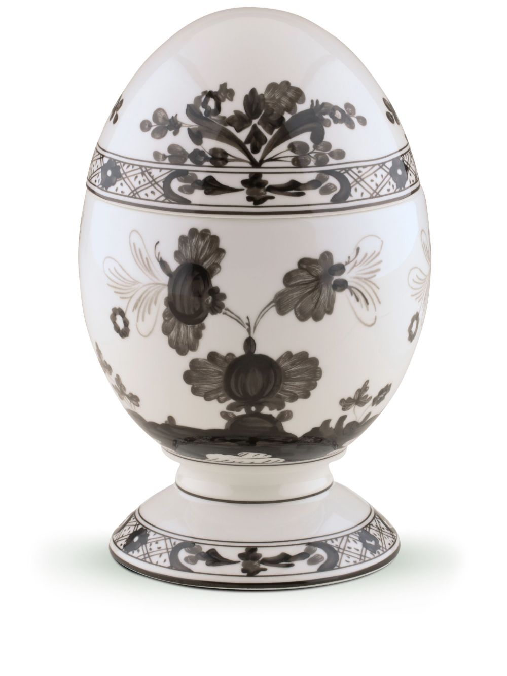 GINORI 1735 Oriente Italiano 蛋杯（21厘米） - 黑色