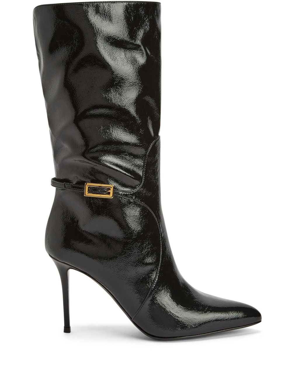 Giuseppe Zanotti Frannie 高跟靴 - 黑色