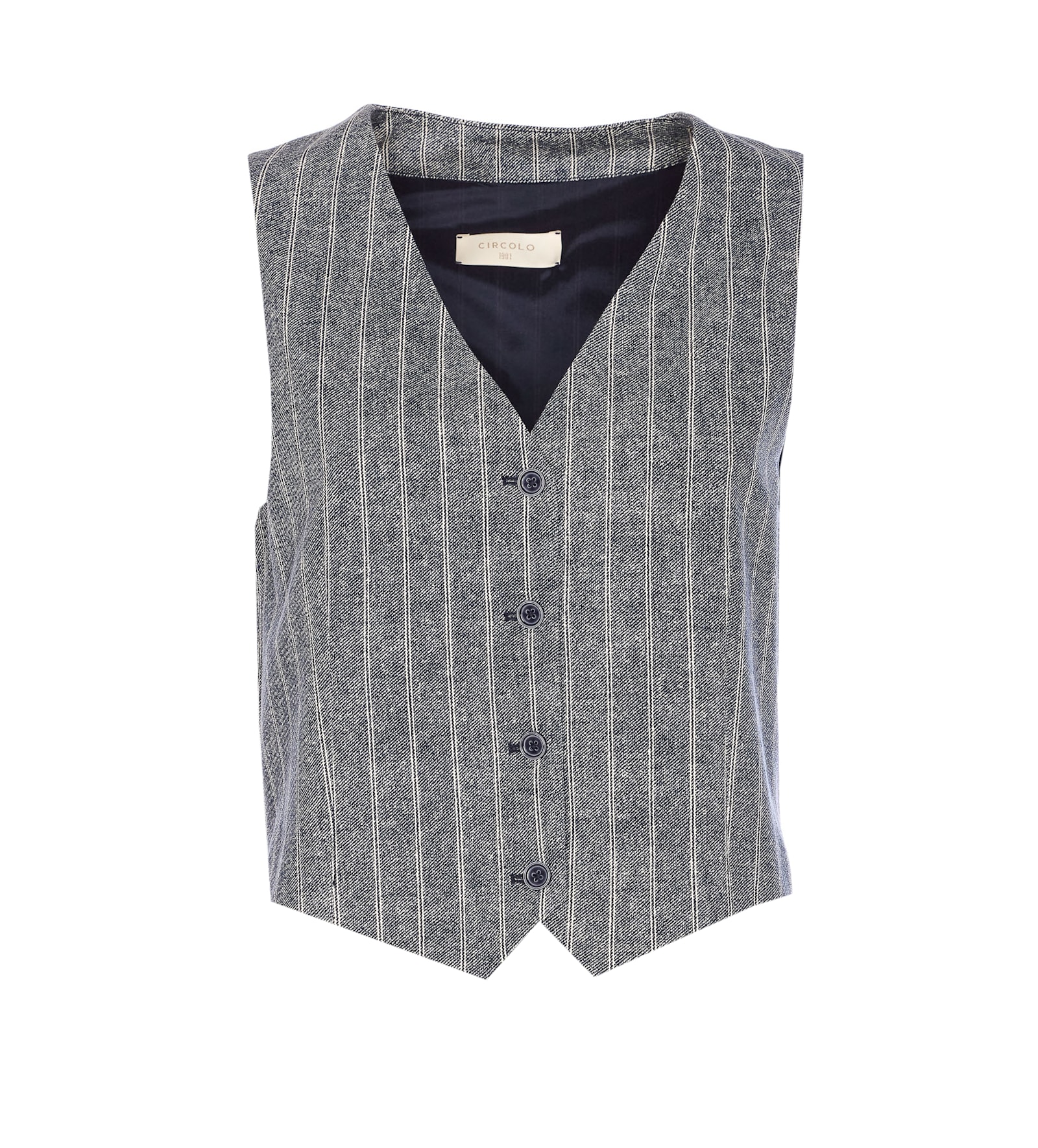 Circolo 1901 Striped Vest