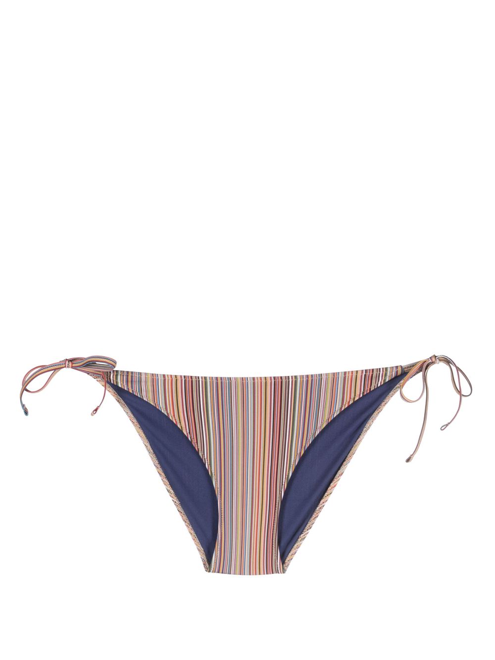 Paul Smith 条纹比基尼三角裤 - 黄色
